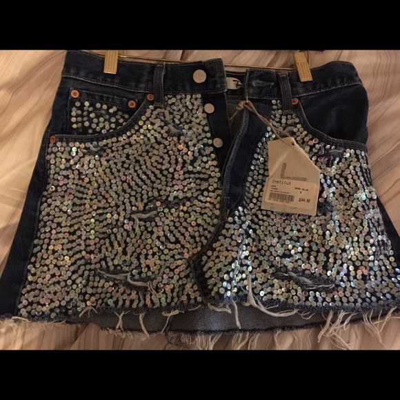 Custom Made Tadaski Denim Miniskirt - Picture 1 of 1